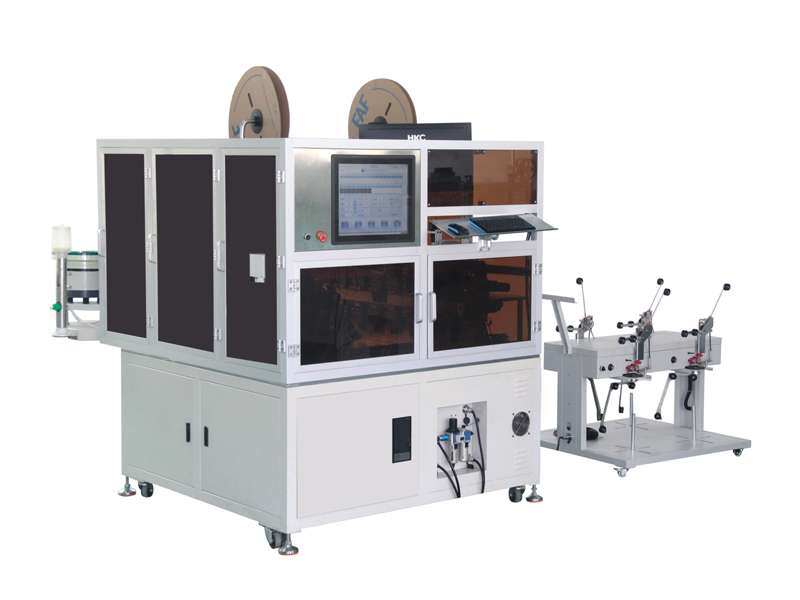 雙頭穿膠殼機(jī)帶絞線機(jī)